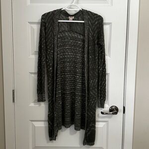 Mossimo olive green cardigan XS